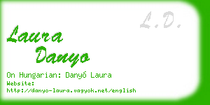 laura danyo business card