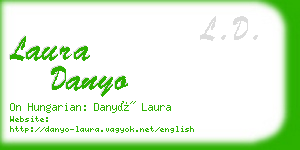 laura danyo business card